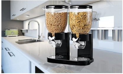 Double Dry Food/Fruit Dispenser, Dual Control