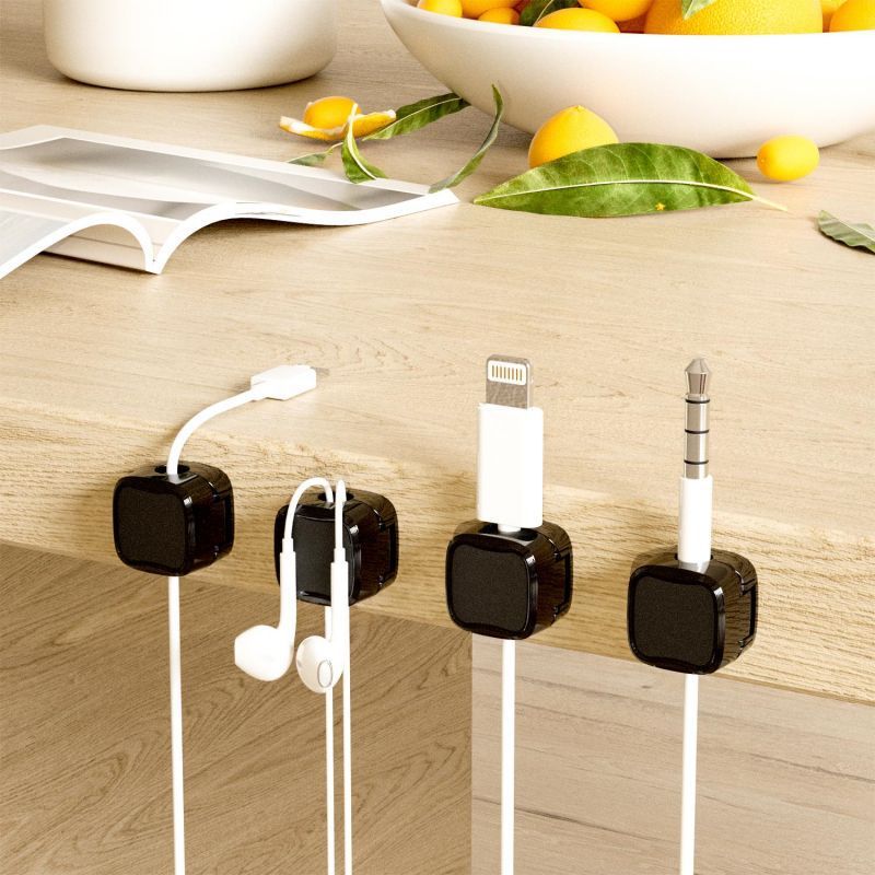 Magnetic Cable Clip. Cord Holder Wire Organizer