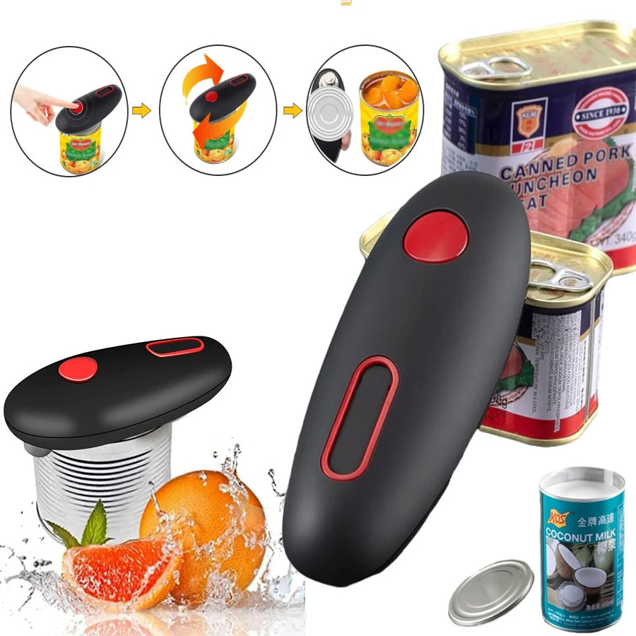 Electric Can Opener Automatic Jar One Touch