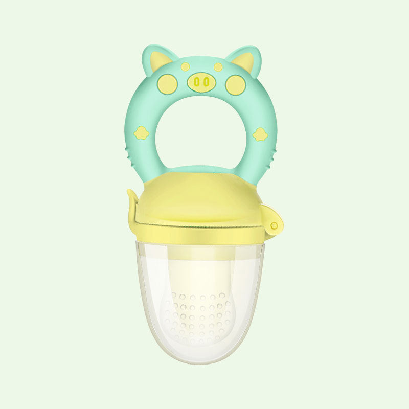 Baby Fruit Food Feeder & Mini Freezer Nibble Tray Combo