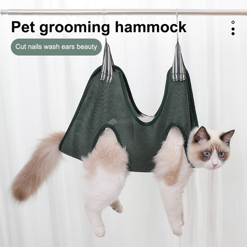 Pet Grooming Hammock Harness For Cats And Dogs