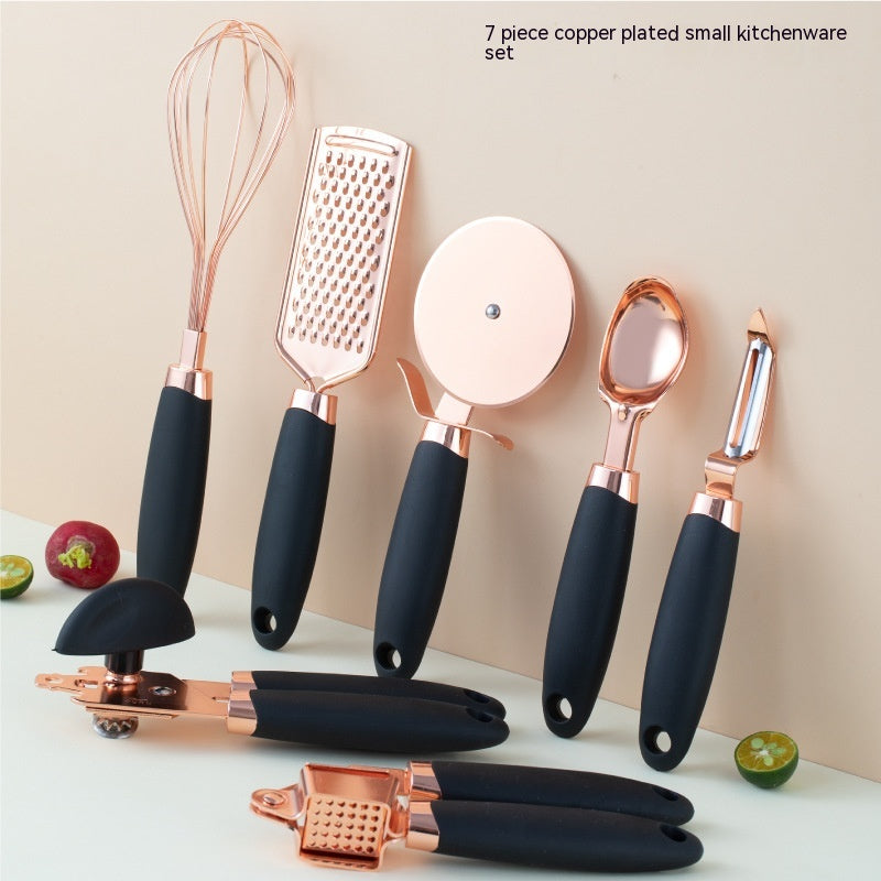 Kitchen Peeler Gadget Copper Plating Set - PurelyEss