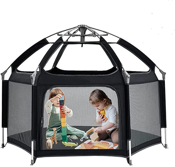 Visual Portable Folding Fence Children's Crawling Game House