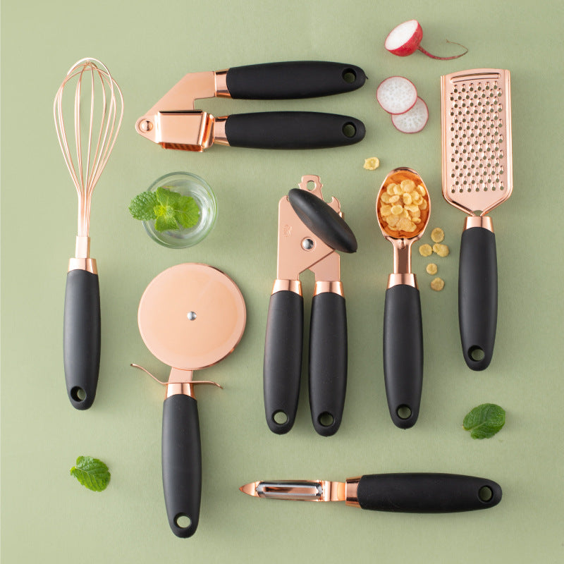 Kitchen Peeler Gadget Copper Plating Set - PurelyEss