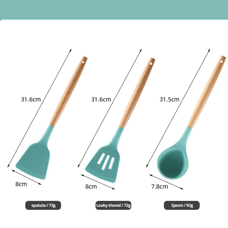 Non Stick Pot Spatula And Spoon - PurelyEss