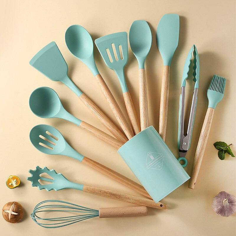 Non Stick Pot Spatula And Spoon - PurelyEss