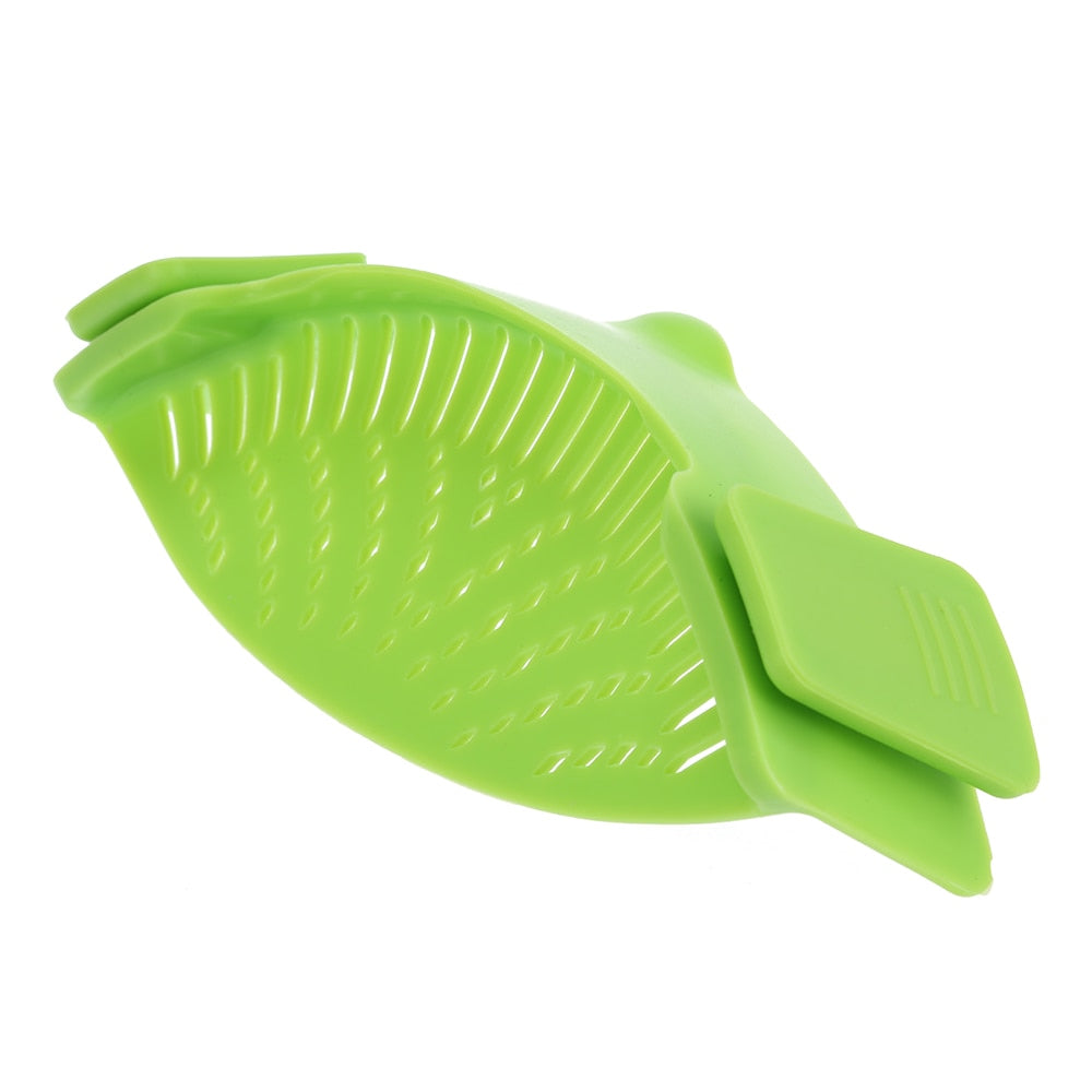 Silicone Kitchen Snap N Strain Filter - PurelyEss